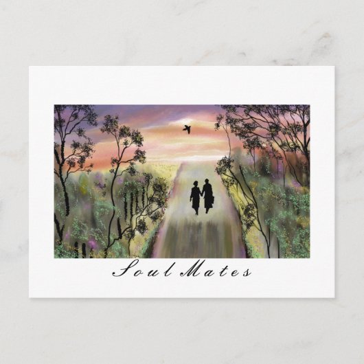 "Soul Mates"Postcard* Postkarte (Vorderseite)