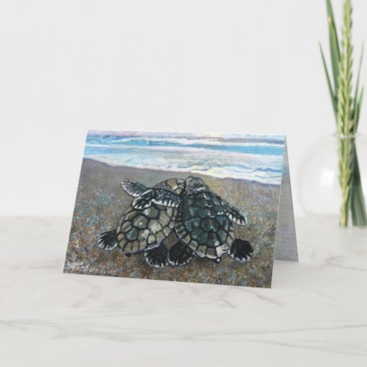 Soul Mates Sea Turtles Card Karte (Vorderseite)