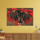 Soul Mates - Wrapped Canvas Leinwanddruck (Insitu (Wohnzimmer))