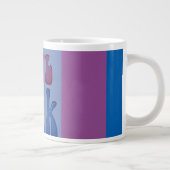Soul Music Funky Jumbo-Tasse (Rechts)