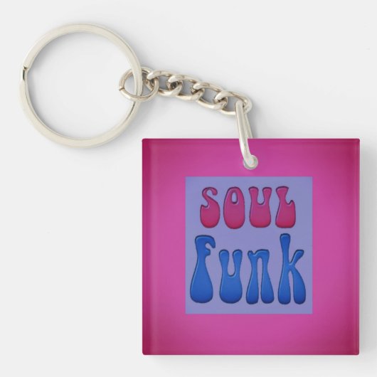 Soul Music Funky Schlüsselanhänger (Vorderseite)