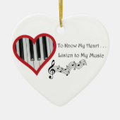 Soul Music Keramik Ornament (Vorne)