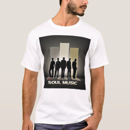 Soul-Musik-Silhouette T-Shirt