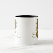 Soul-Musik-Tasse Zweifarbige Tasse (Mittel)