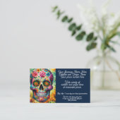 Soul Oddities Unique Sales Shop Sales Etsch Visitenkarte (Stehend Vorderseite)