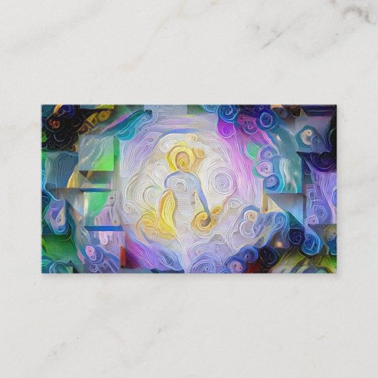 Soul oder Aura Visitenkarte (Vorderseite)