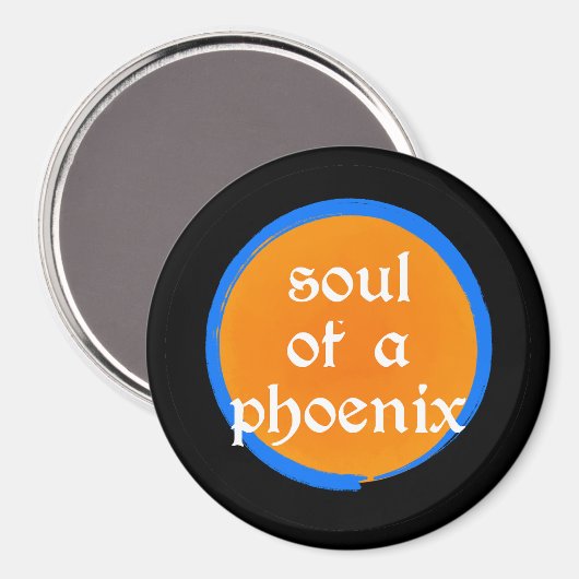 Soul of a Phoenix Magnet (Vorderseite/Rückseite)