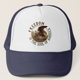 Soul of America (Adler) Trucker Hat Truckerkappe