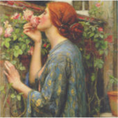 Soul of the Rose John William Waterhouse Aufkleber (Vorderseite)