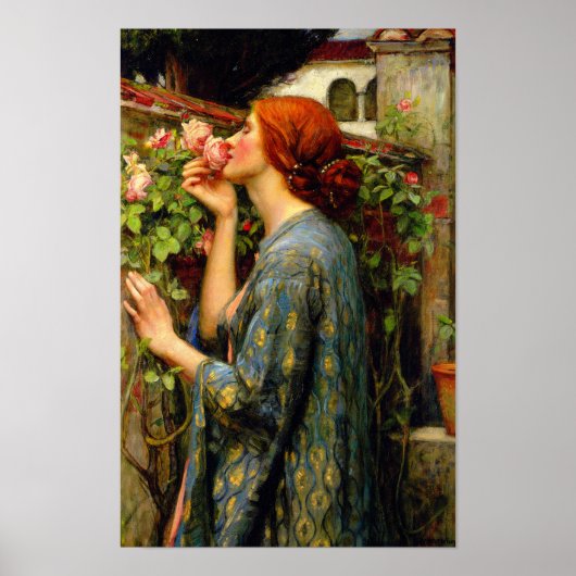Soul of the Rose John William Waterhouse Poster (Vorne)