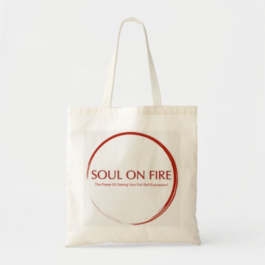 Soul On Fire Cream Tragetasche (Vorne)