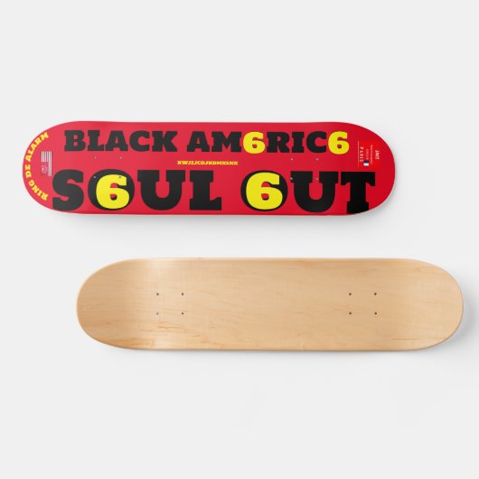 SOUL OUT 7 3/4" Skateboard Deck (Horizontal)