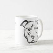 Soul Pitbull Hund Lover Tasse (VorderseiteRechts)