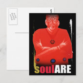 Soul Postkarte (Vorne/Hinten)