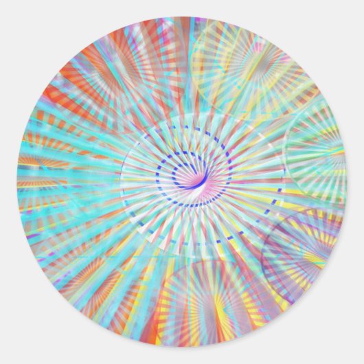 Soul Power - Solarenergie Runder Aufkleber (Vorderseite)