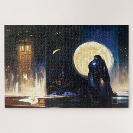 Soul-Puzzle Mitternacht Puzzle (Horizontal)