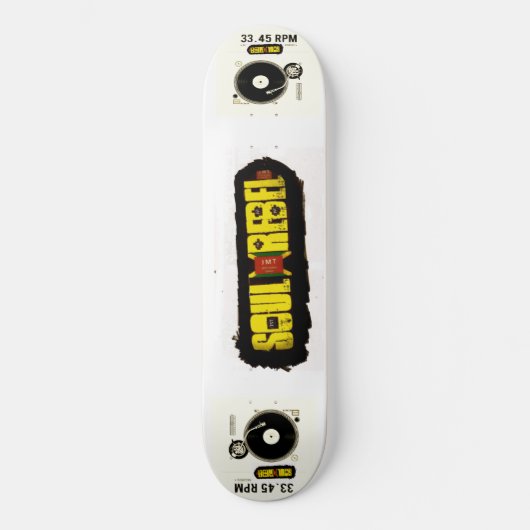 SOUL REBEL JMT 8 1/4" Skateboard Deck (Vorderseite)