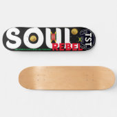 SOUL REBEL JMT JAMAICA 8 1/4" Skateboard Deck (Horizontal)