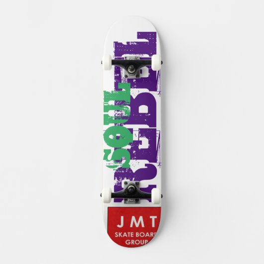 SOUL REBEL JMT SKATEBOARDS (Vorderseite)
