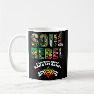 Soul Rebel Ras Tafari Him Haile Selassie Kaffeetasse