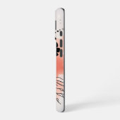 Soul Roots: Herz und Bäume Minimalistisch iPhone 16 Hülle (Linke Seite)