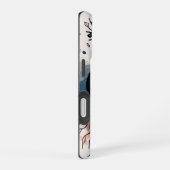 Soul Roots: Herz und Bäume Minimalistisch iPhone 16 Hülle (Rechte Seite)