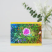 Soul Rose Postkarte (Stehend Vorderseite)