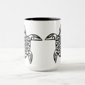 Soul Schildkröte - Handgezeichnetes Design, das Pr Tasse (Zentrum)