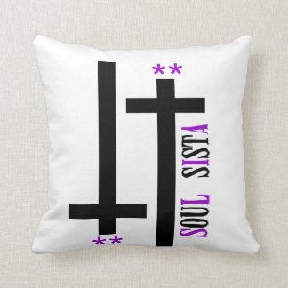 Soul-Schwester-Betrugthrow-Kissen Kissen