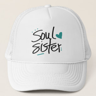 Soul-Schwester-Fernlastfahrer-Hut Truckerkappe
