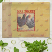 Soul-Schwester-Tuch Geschirrtuch (Gefaltet)