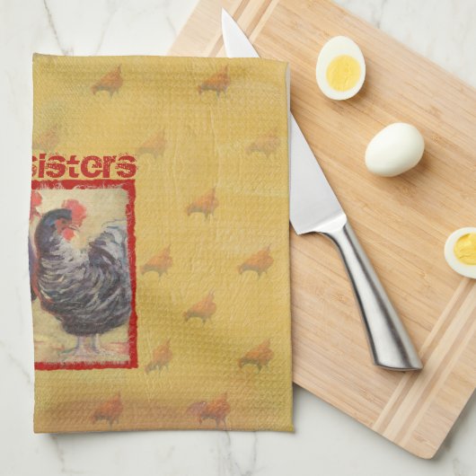 Soul-Schwester-Tuch Geschirrtuch (Viertel Falte)