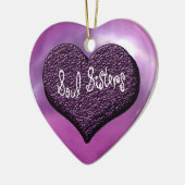 Soul-Schwestern Keramikornament (Links)