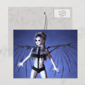 Soul Scream Gothic Postcard Postkarte (Vorne/Hinten)