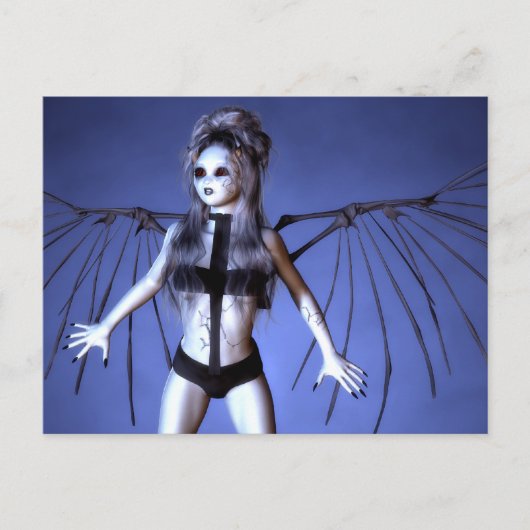 Soul Scream Gothic Postcard Postkarte (Vorderseite)