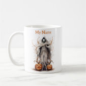 Soul Sensenmann Ghost: Halloween Personalisiert Cu Kaffeetasse (Links)