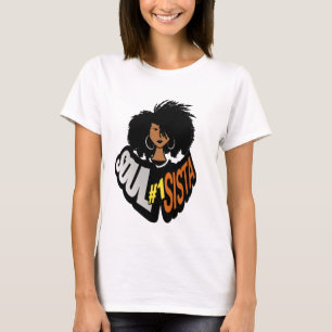 SOUL SISTA #1 der grundlegende T - Shirt Frauen