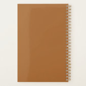 Soul Sister Afro Gold Planner Planer (Rückseite)