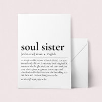Soul Sister Definition Wörterbuch Begrüßung