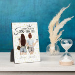 Soul Sister Gift Keepake Fotoplatte<br><div class="desc">Ich kann alles von der Haarfarbe bis zur Kleidung für die Geburtstagskarte Ihrer Soul-Schwester anpassen. Wenn du irgendwelche Anpassungen will, dann melde mich einfach und es ist kostenlos. Feiern Sie Ihre Lieblingsfreundschaft mit einer personalisierten Touch mit unserer eigenen Forever Friends Engraved Plaque. Dieser aus hochwertigem Holz gefertigte, wunderschöne Sake kann...</div>