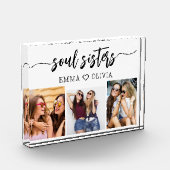 Soul Sisters 3 Foto Collage Familie Sake Geschenk (Links)