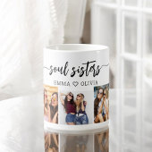 Soul Sisters 3 Foto Collage Keepake Kaffeetasse