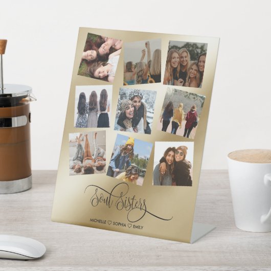 Soul Sisters Best Friends Forever Insert Foto Sockelschild (In SItu)