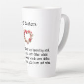 Soul Sisters Best Friends Kaffee/Latte Tasse (Rechte Ecke)