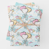 Soul Sisters, Best Friends Pattern Geschenkpapier Set (Beispiel)