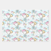 Soul Sisters, Best Friends Pattern Geschenkpapier Set (Vorderseite)