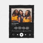 Soul Sisters Custom Song Code Bestes Freund BESTE  Fleecedecke (Vorderseite)