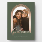 Soul Sisters Elegantes Arch Frame Foto Sake Fotoplatte (Vorderseite)