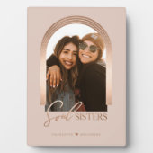 Soul Sisters Elegantes Arch Frame Foto Sake Fotoplatte (Vorderseite)