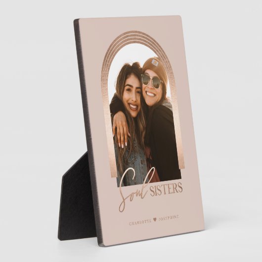 Soul Sisters Elegantes Arch Frame Foto Sake Fotoplatte (Seite)